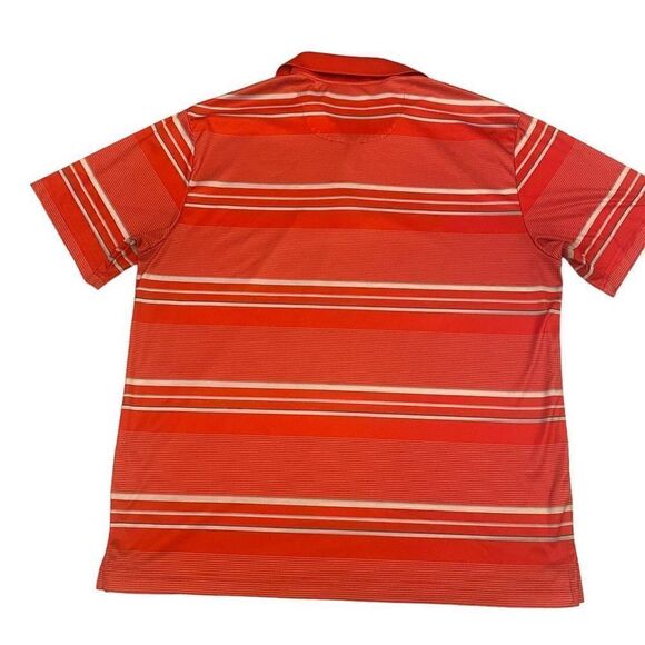 Jack Nicklaus Red, White, and Gray Striped StayDri Polo Size XL - Picture 6 of 12